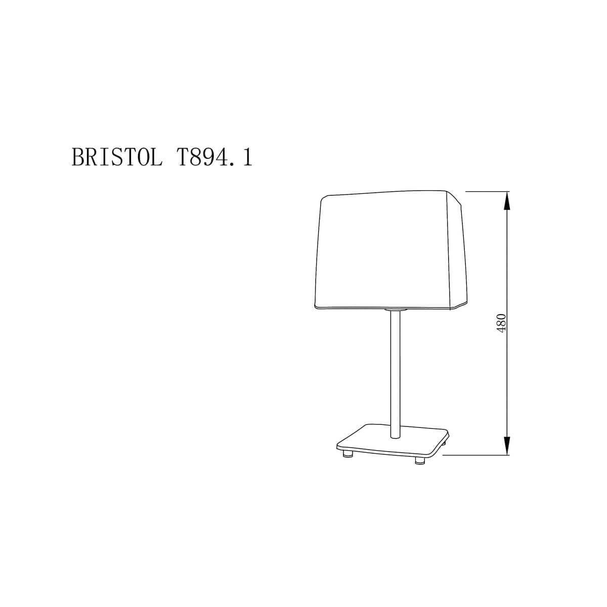 Настольная лампа Lucia Tucci Bristol T894.1 фото