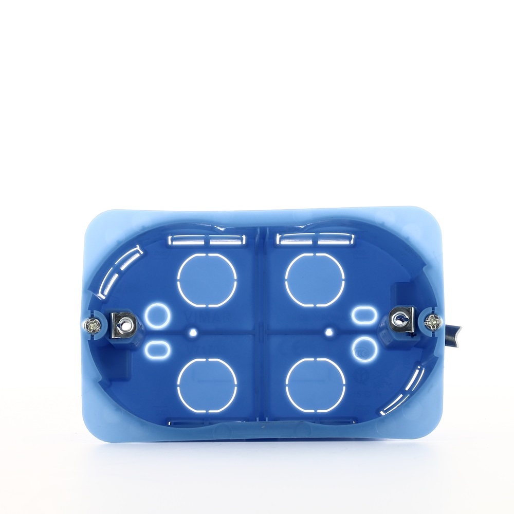 V71703 Монтажная коробка Vimar Arke голубой Для полых стен GW 850 °C фото