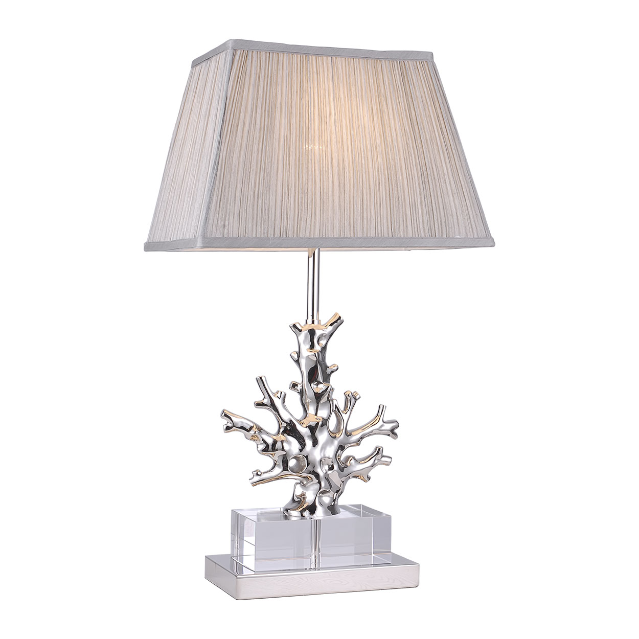 Настольная лампа Delight Collection Table Lamp BT-1004 nickel фото