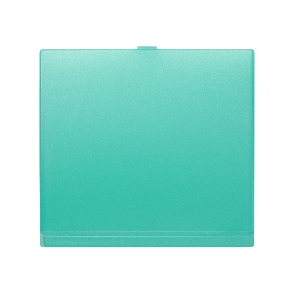 4400092-108 Накладка декоративная сменная для рамки под ориентационный светильник, Simon 44 Aqua, прозрачный зелёный фото