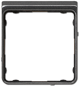 CDP82SWM Рамка внешняя CD Plus Черный металлик 1-постовая Jung фото