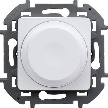 Светорегулятор поворотный без нейтрали 300Вт Белый Legrand INSPIRIA 673790 фото