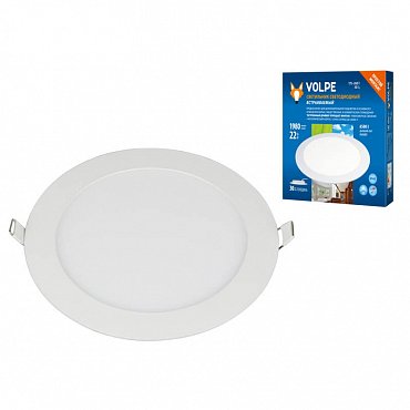 Точечный светильник ULM-Q236 22W/6500K WHITE Volpe фото